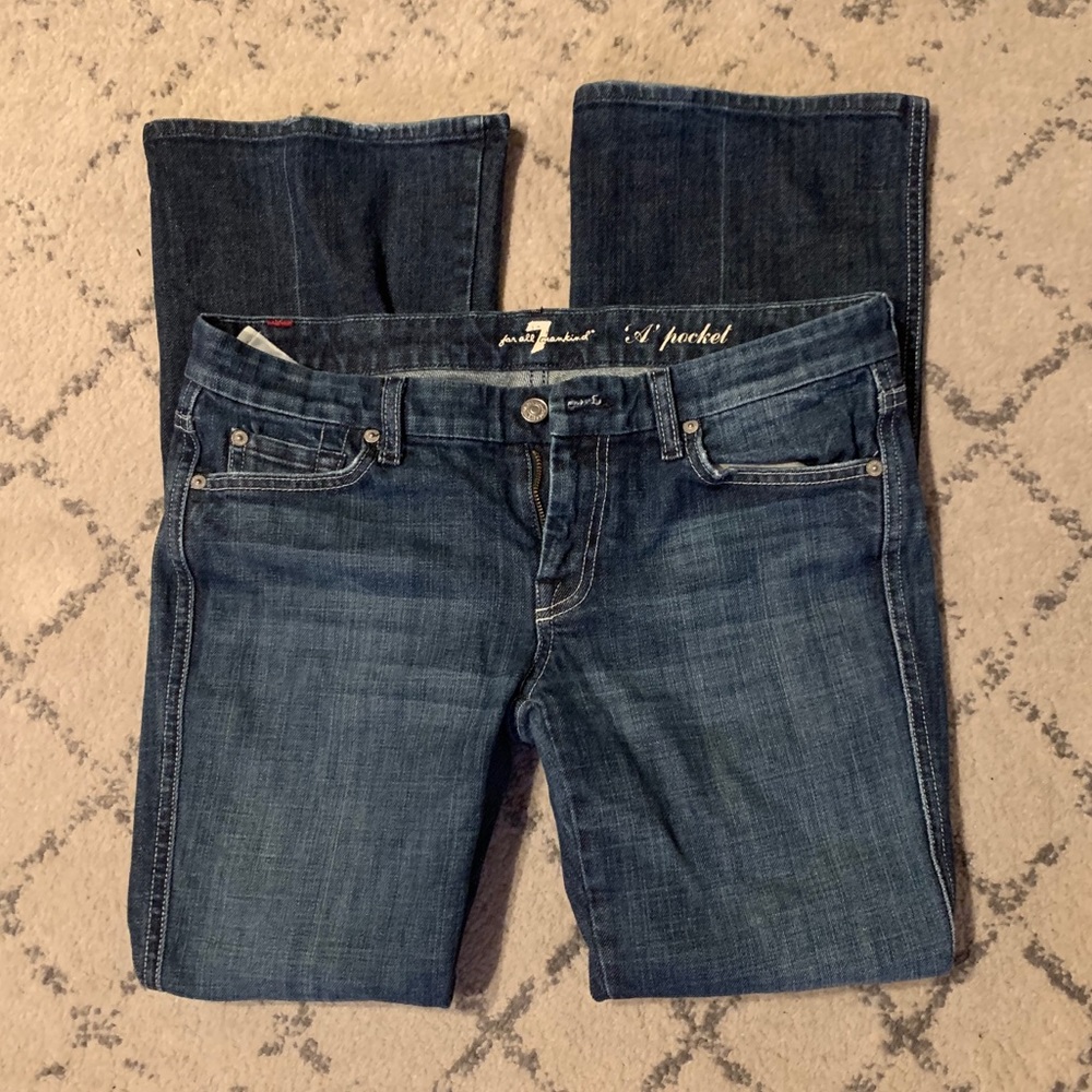 7 For All Mankind Bootcut ‘A’ Pocket Jeans